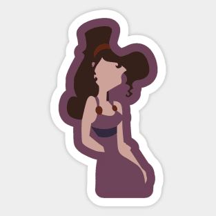 Minimalist Megara Sticker